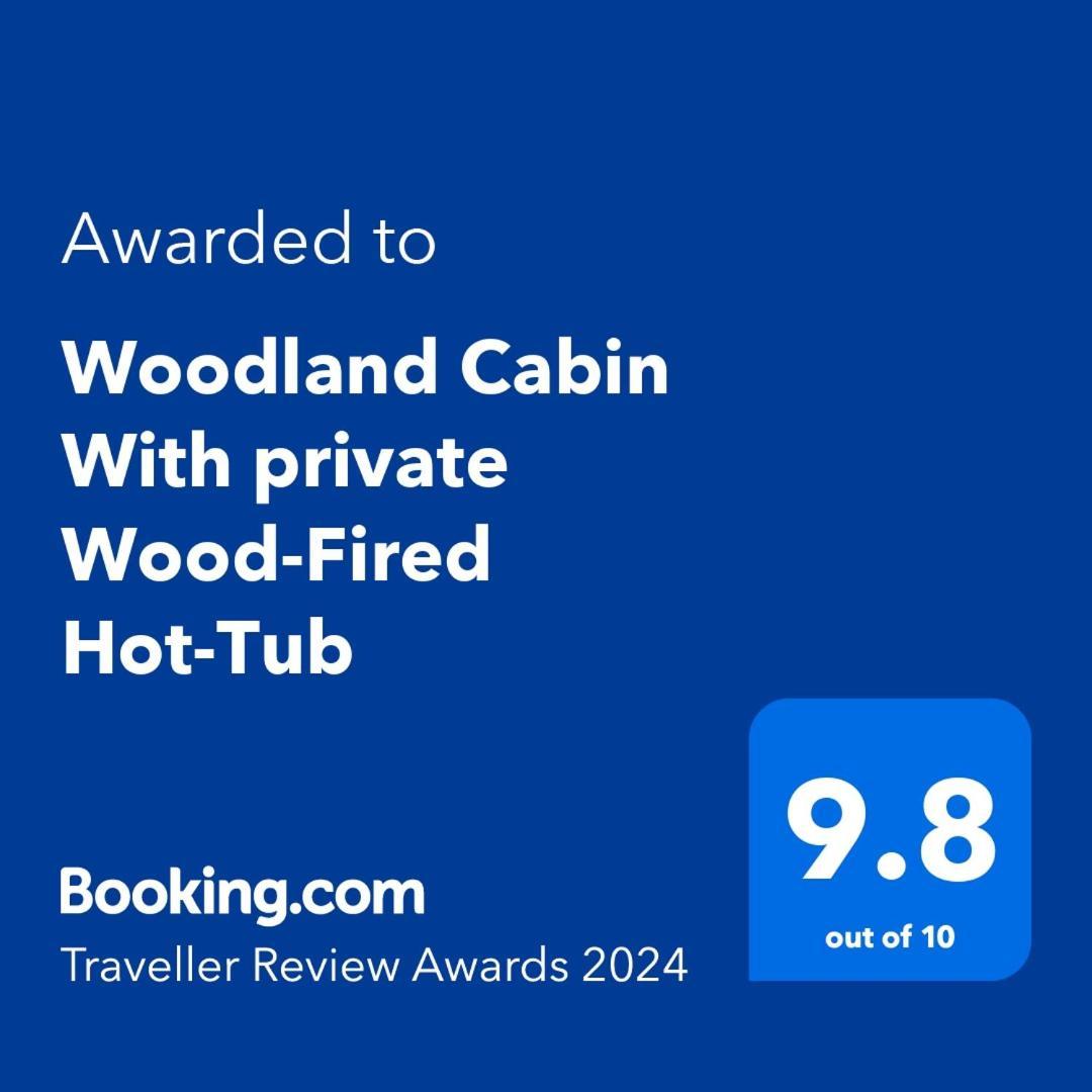 Woodland Cabin With Private Wood-Fired Hot-Tub Villa Farnham  Dış mekan fotoğraf